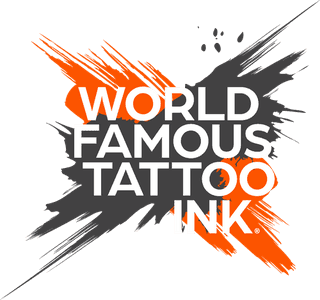 Logo de World Famous Tattoo Ink - Marca de tatuajes en Cartagena